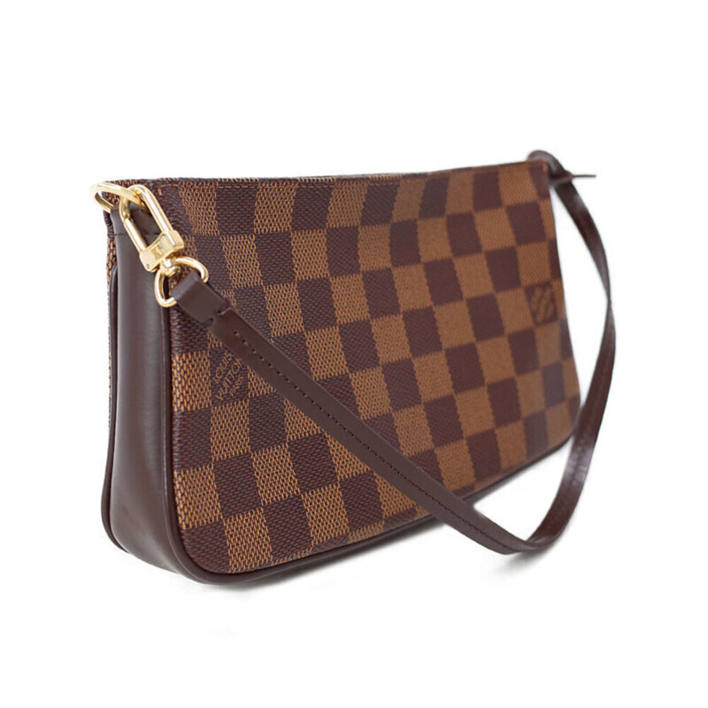Louis Vuitton Accessory Ebene Brown Navona Pouch Damier